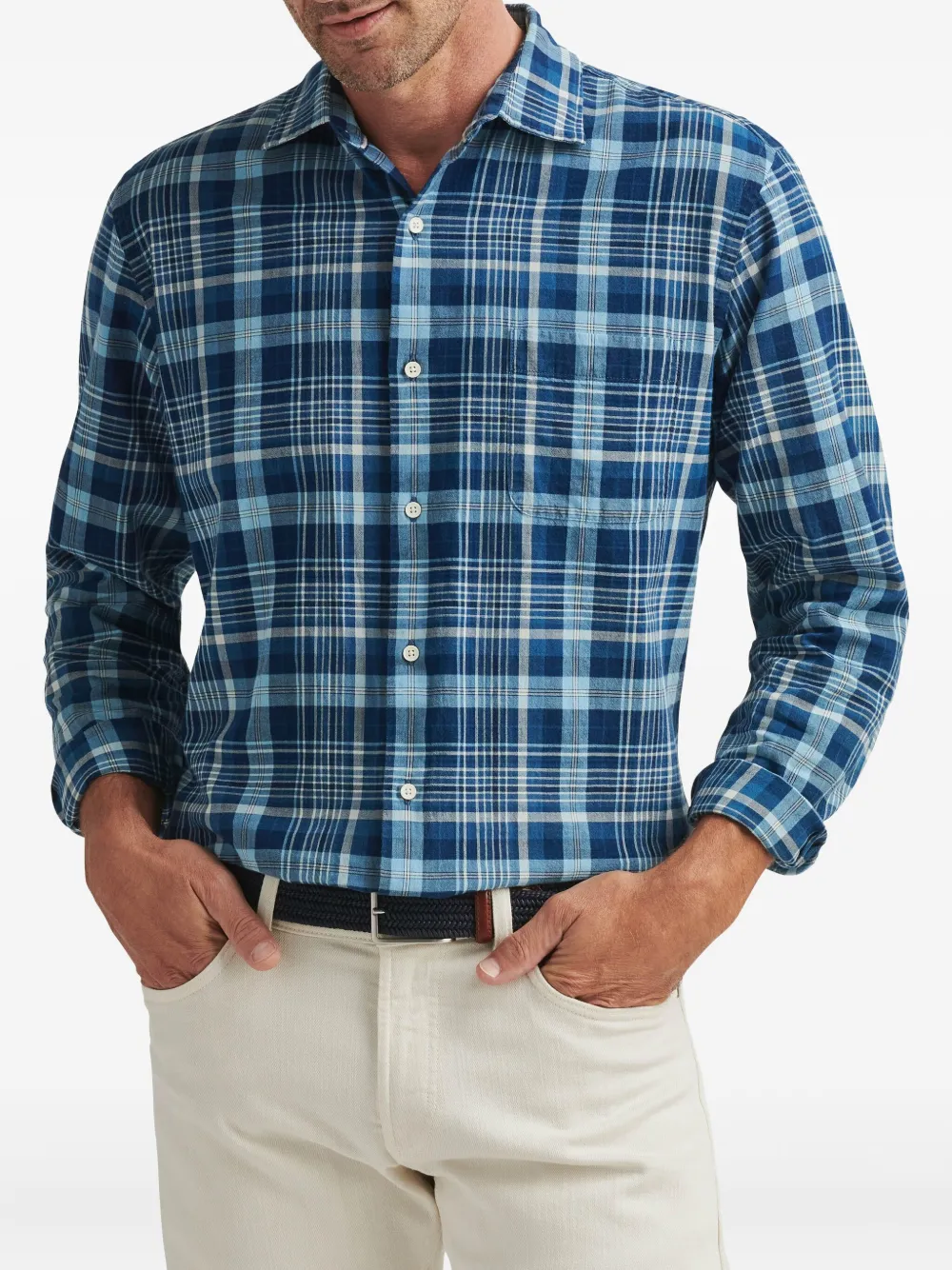 Peter Millar plaid button-up shirt | Image 2