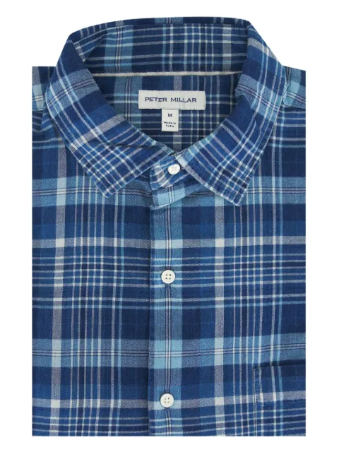 Peter Millar plaid button-up shirt