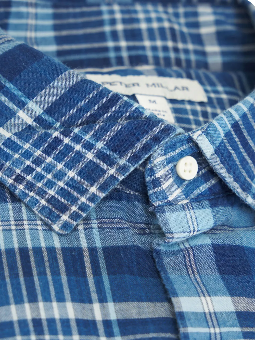 Peter Millar Button-up overhemd Blauw