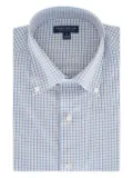 Peter Millar check-patterned button-down shirt - Blue