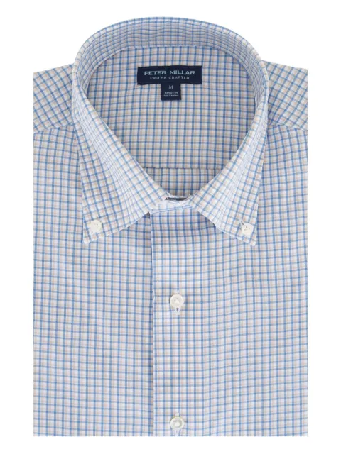 Peter Millar check-patterned button-down shirt