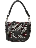 V°73 jacquard shoulder bag - Red