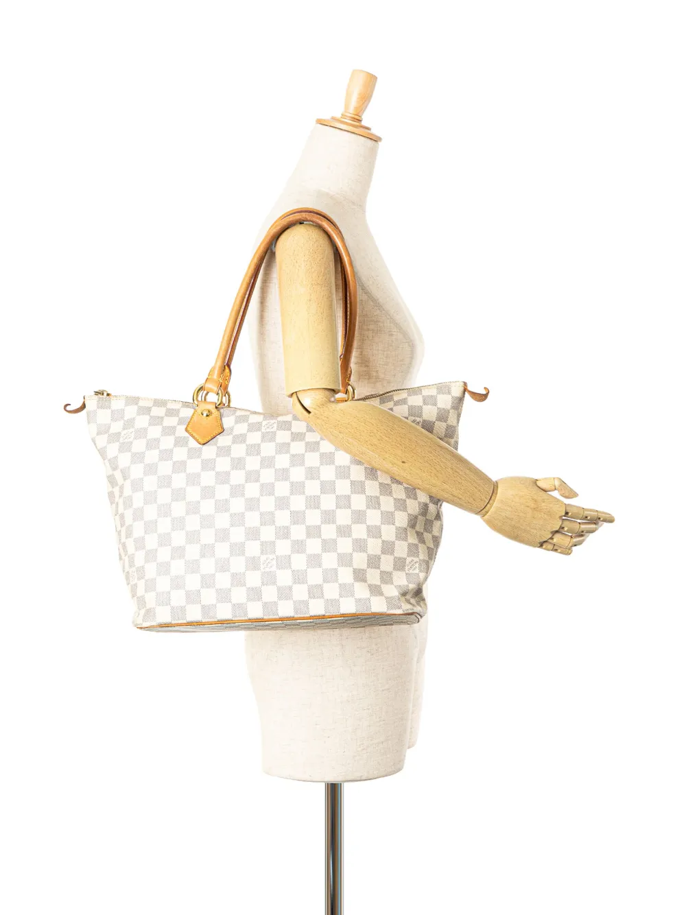 Louis Vuitton Pre-Owned 2007 Damier Azur Saleya MM shopper - Wit