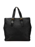 Bottega Veneta Pre-Owned 2009 Nappa Intrecciato Belt Strap tote bag - Black