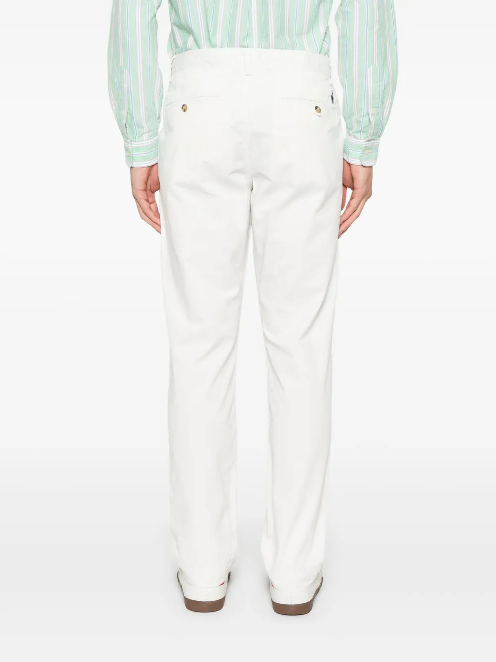 Polo Ralph Lauren Chino met Polo Pony-borduurwerk Wit
