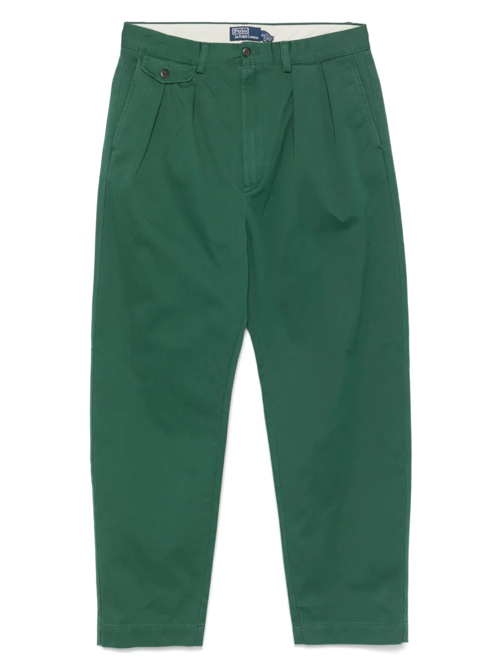 Polo Ralph Lauren Broek met logopatch Groen