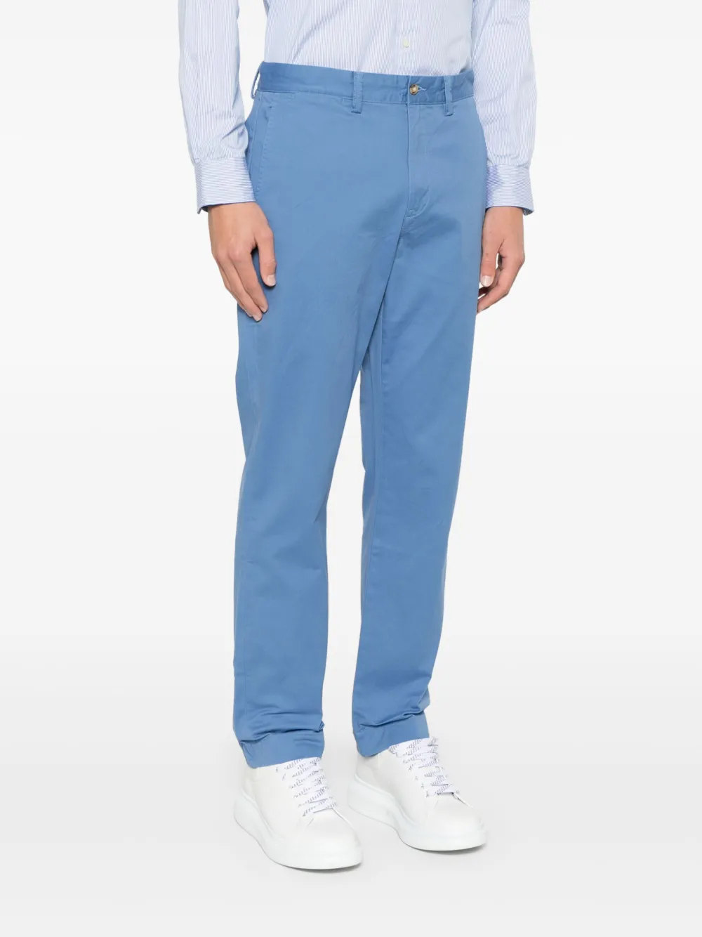 Polo Ralph Lauren Chino met Polo Pony-borduurwerk Blauw