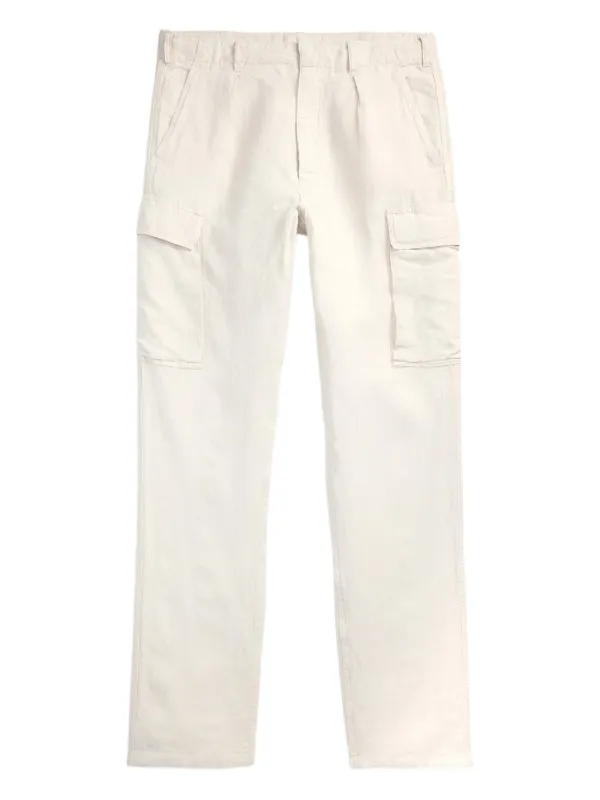 Polo by Ralph Lauren リネンスラックス　オフホワイト Polo Ralph Lauren リネン パンツ | グレー | FARFETCH JP