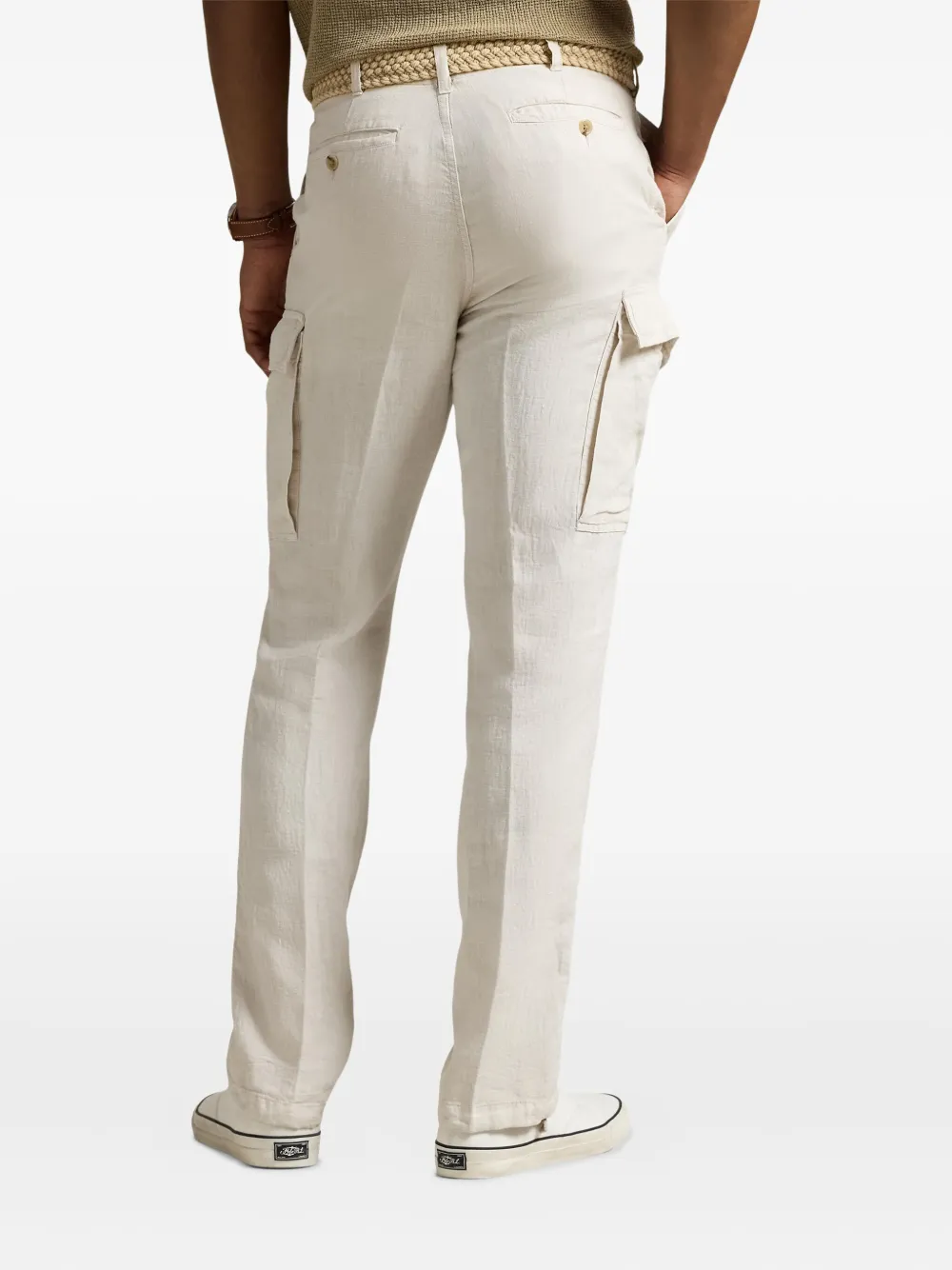 Polo Ralph Lauren Linnen broek Grijs