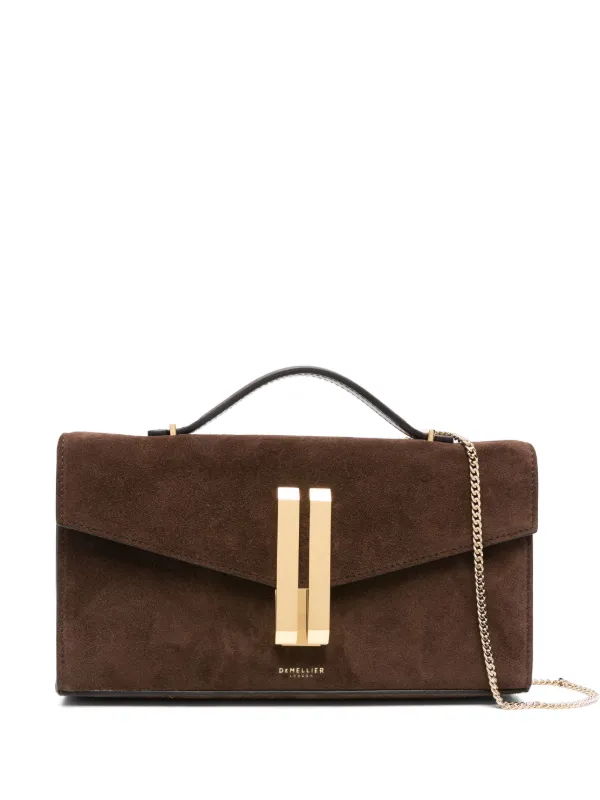 DeMellier Vancouver クラッチバッグ | ブラウン | FARFETCH JP