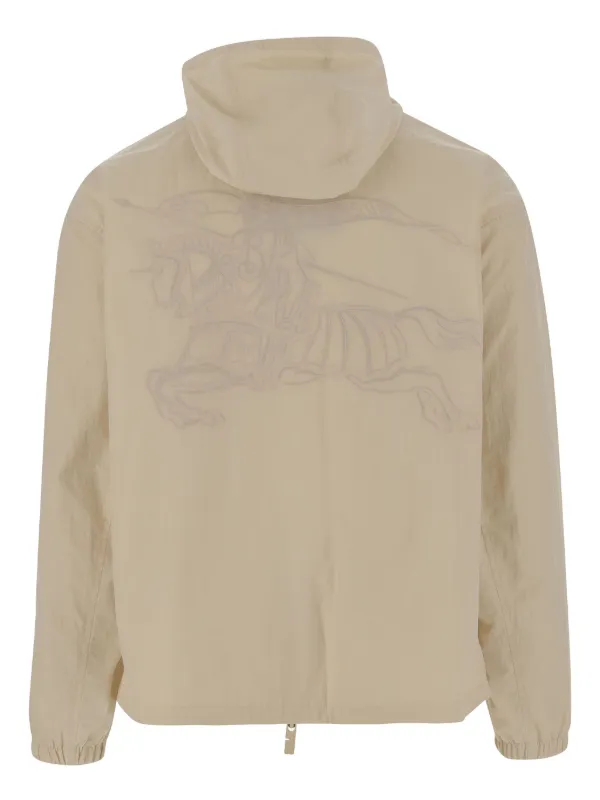 Burberry ロゴ ジャケット | ニュートラル | FARFETCH JP