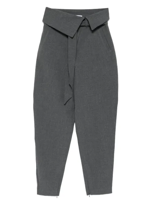Pantalon ample à taille repliée - The Attico - Modalova