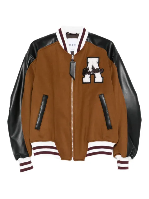 The Attico College bomber jacket