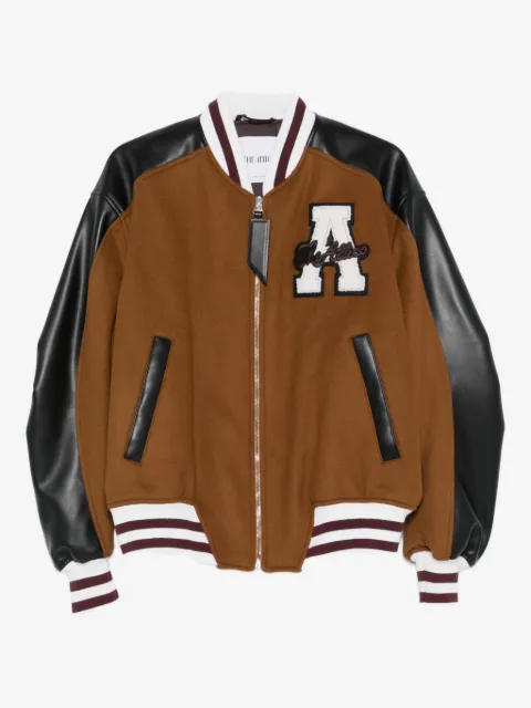 The Attico College bomber jacket