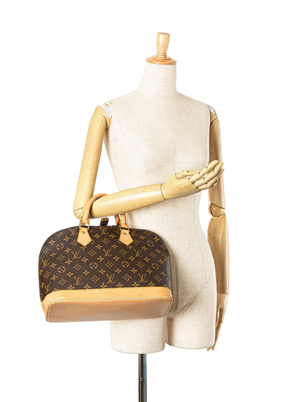 Louis Vuitton Pre-Owned 2004 Monogram Alma PM handtas - Bruin