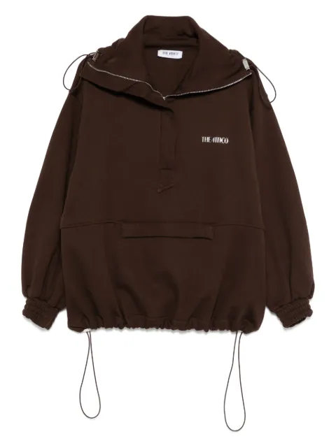 The Attico half zip-up jacket