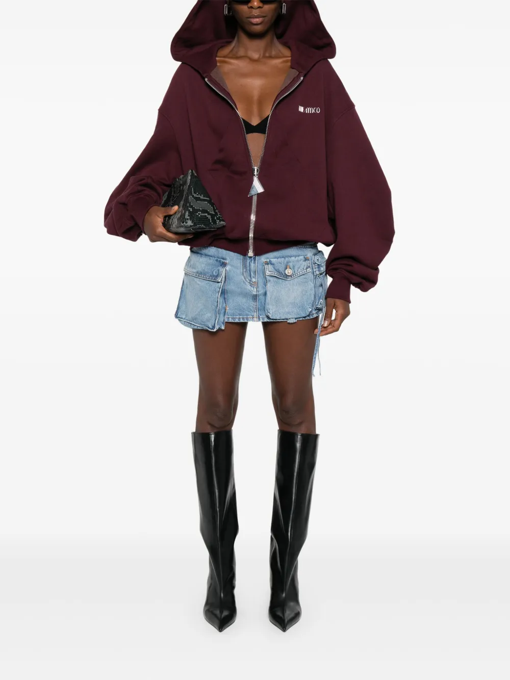 The Attico Fay mini skirt | Fitted Skirts | Image 2