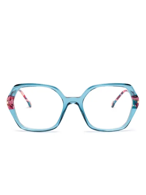 Carolina Herrera lentes Her con armazón geométrica