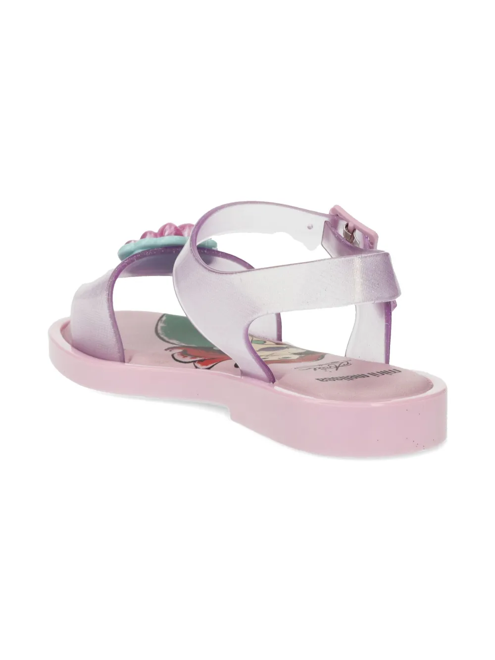Melissa x Disney sandalen met applicatie Paars
