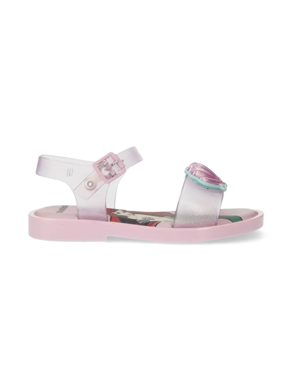 Melissa x Disney sandalen met applicatie Paars