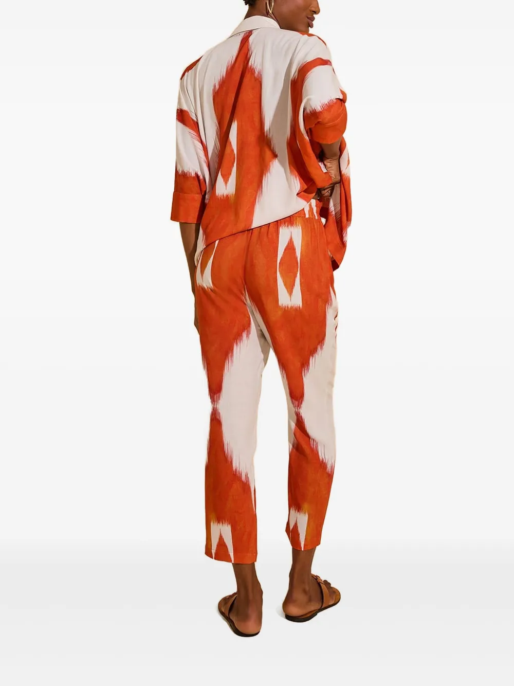 Lenny Niemeyer printed trousers - Oranje