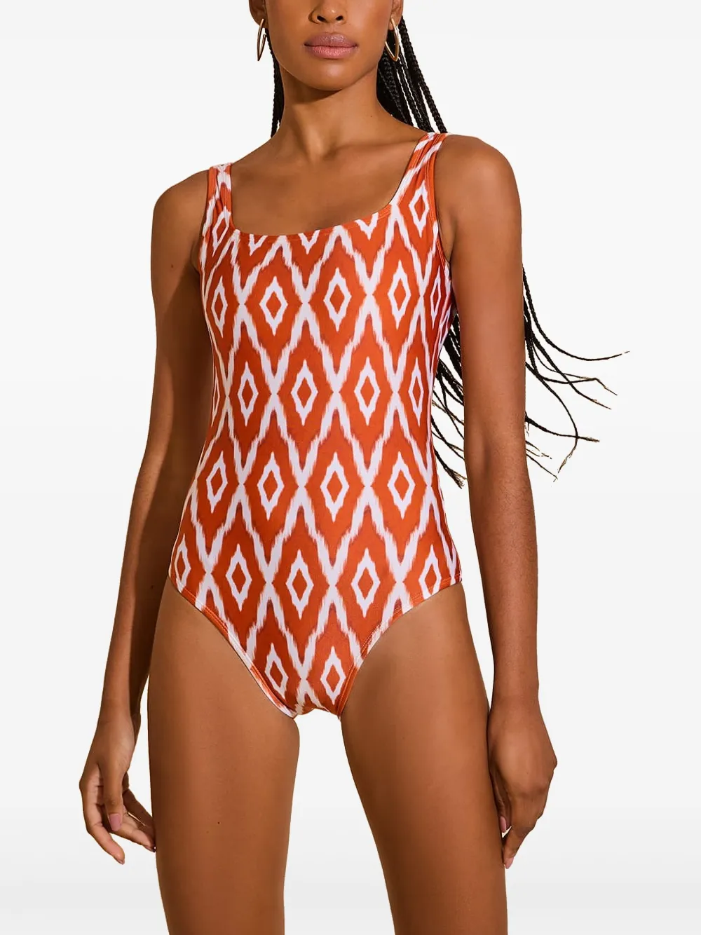 Lenny Niemeyer printed swimsuit - Oranje