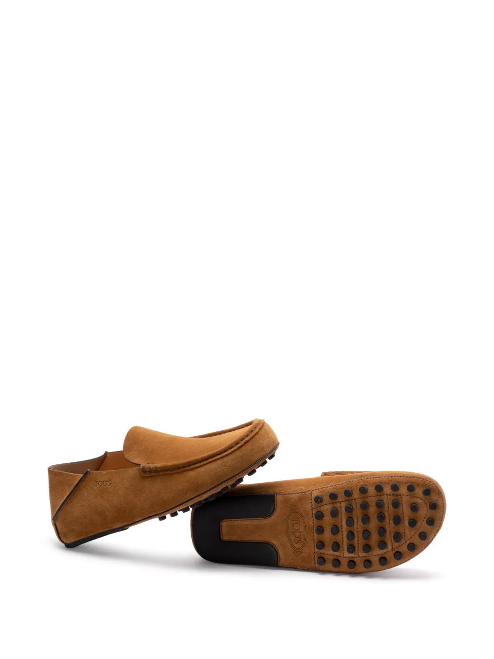 Tod's suede loafers Brown