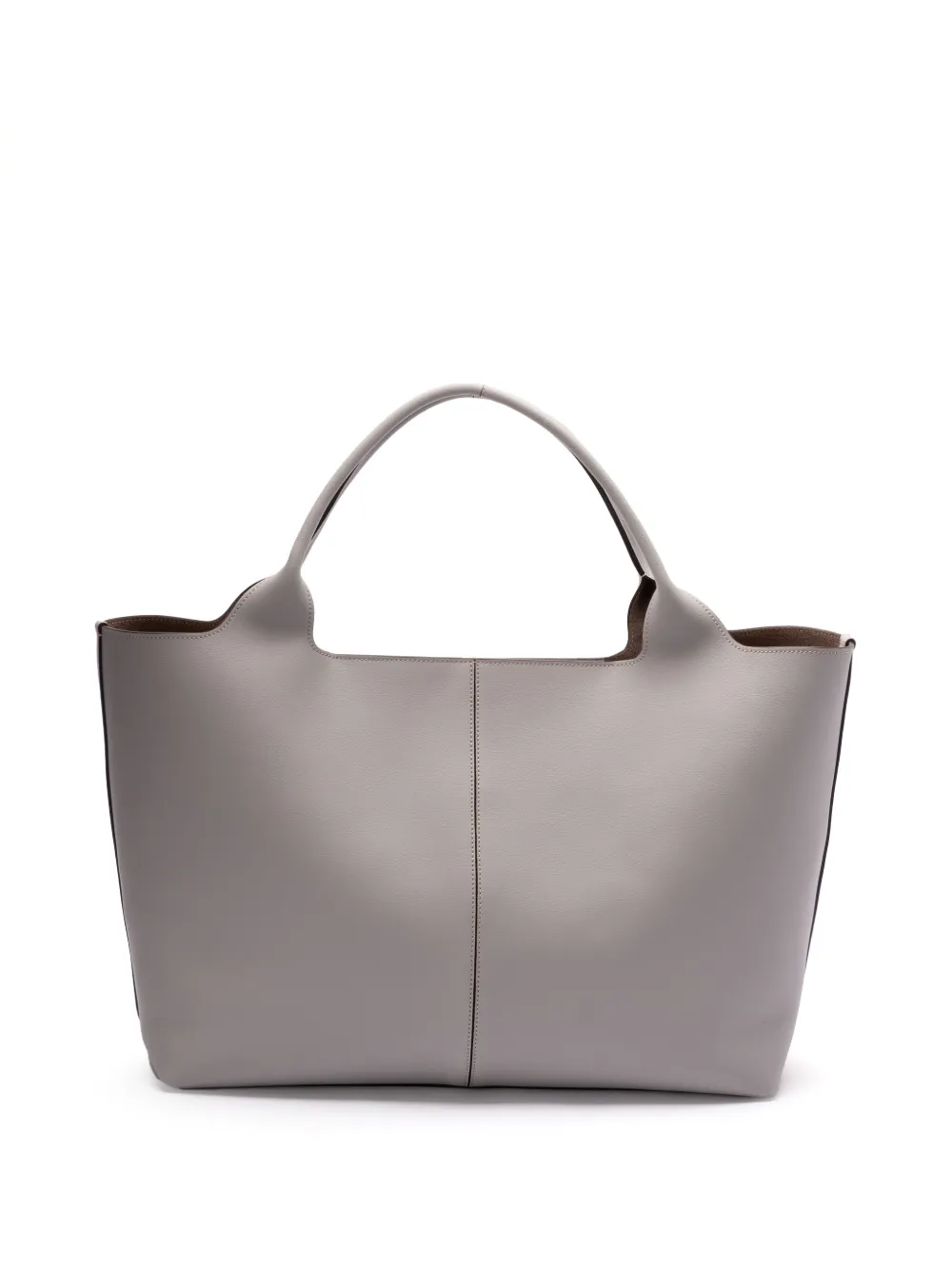 Tod's leather tote bag - Grijs