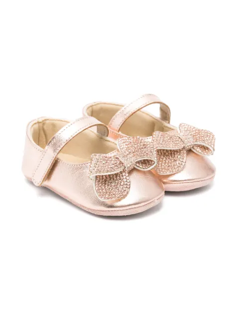 BabyWalker Sapatilha de laço com cristais