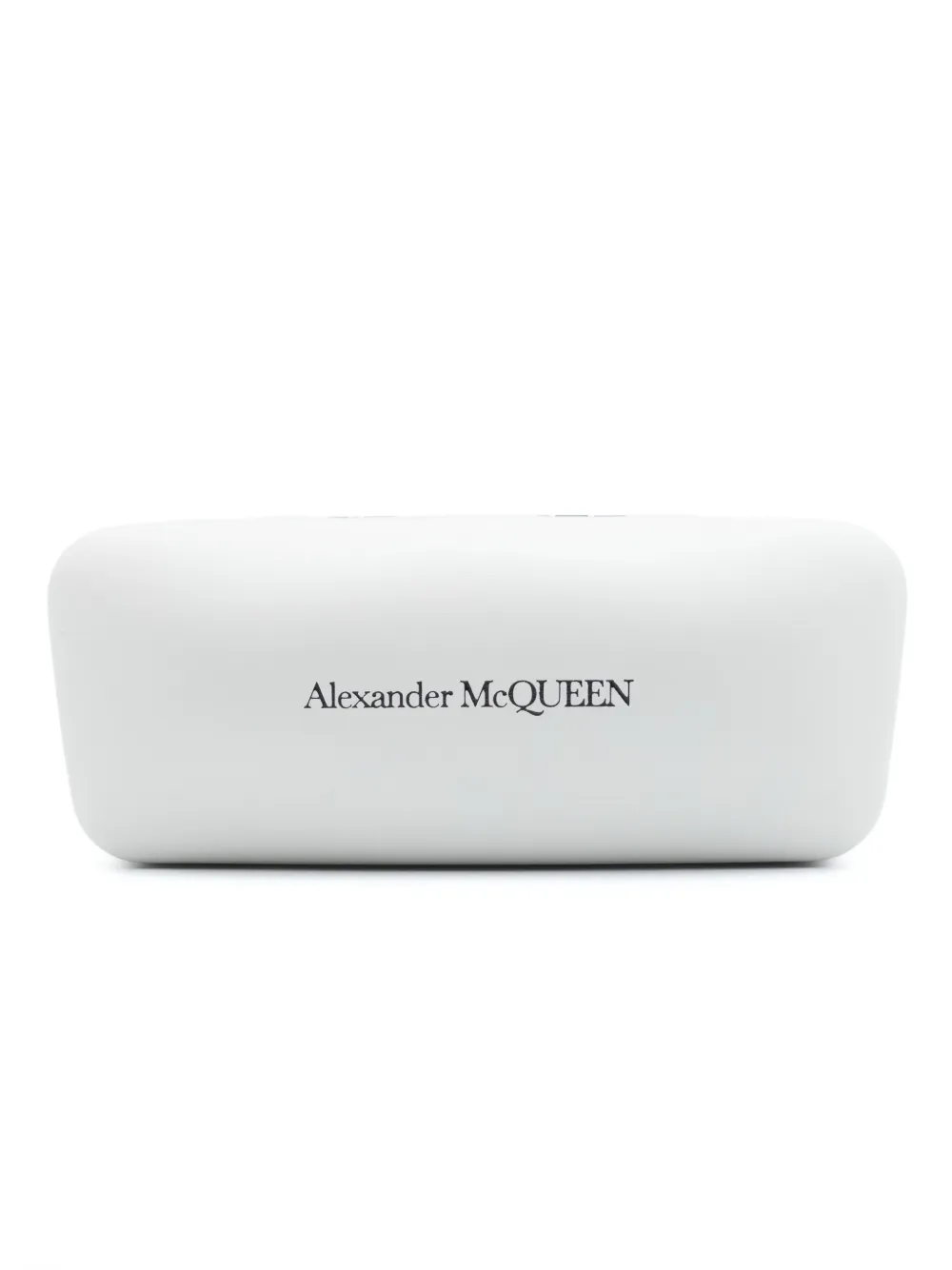 Alexander McQueen Zonnebril met cat-eye montuur Bruin