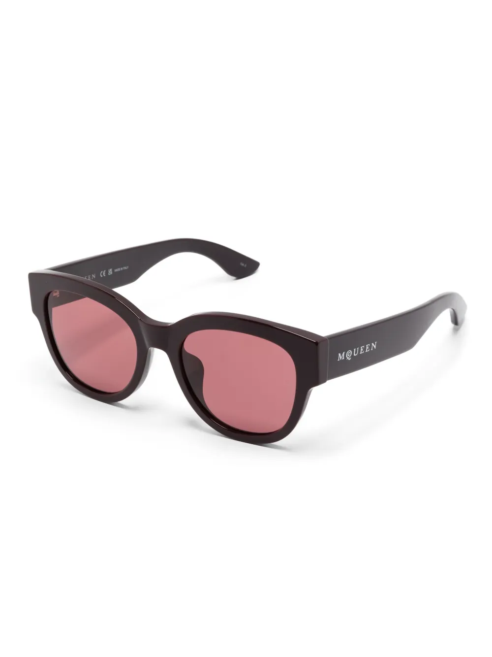 Alexander McQueen cat eye-frame sunglasses - Rood