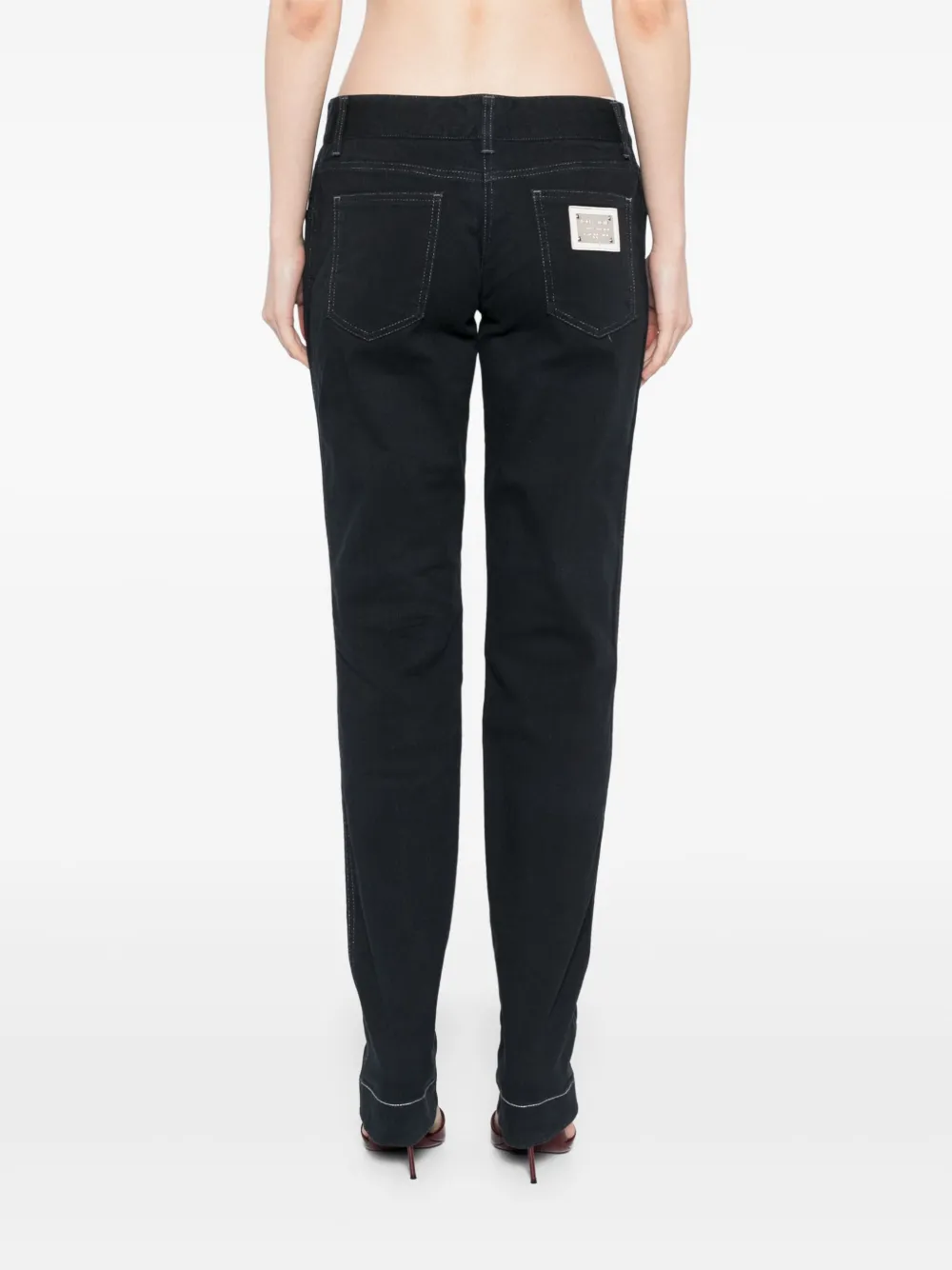 Dolce & Gabbana Straight jeans Blauw