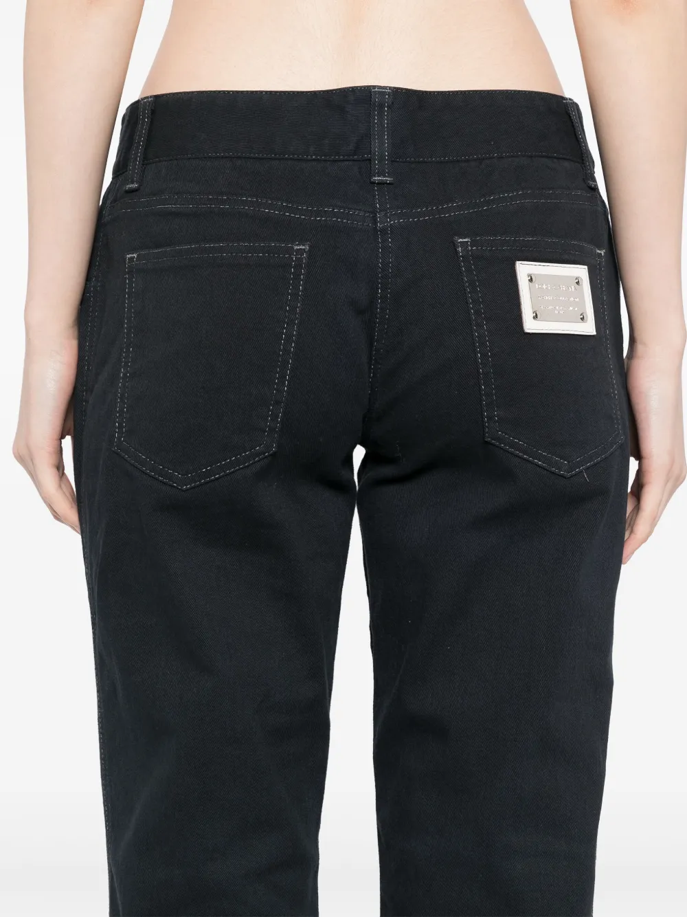 Dolce & Gabbana Straight jeans Blauw