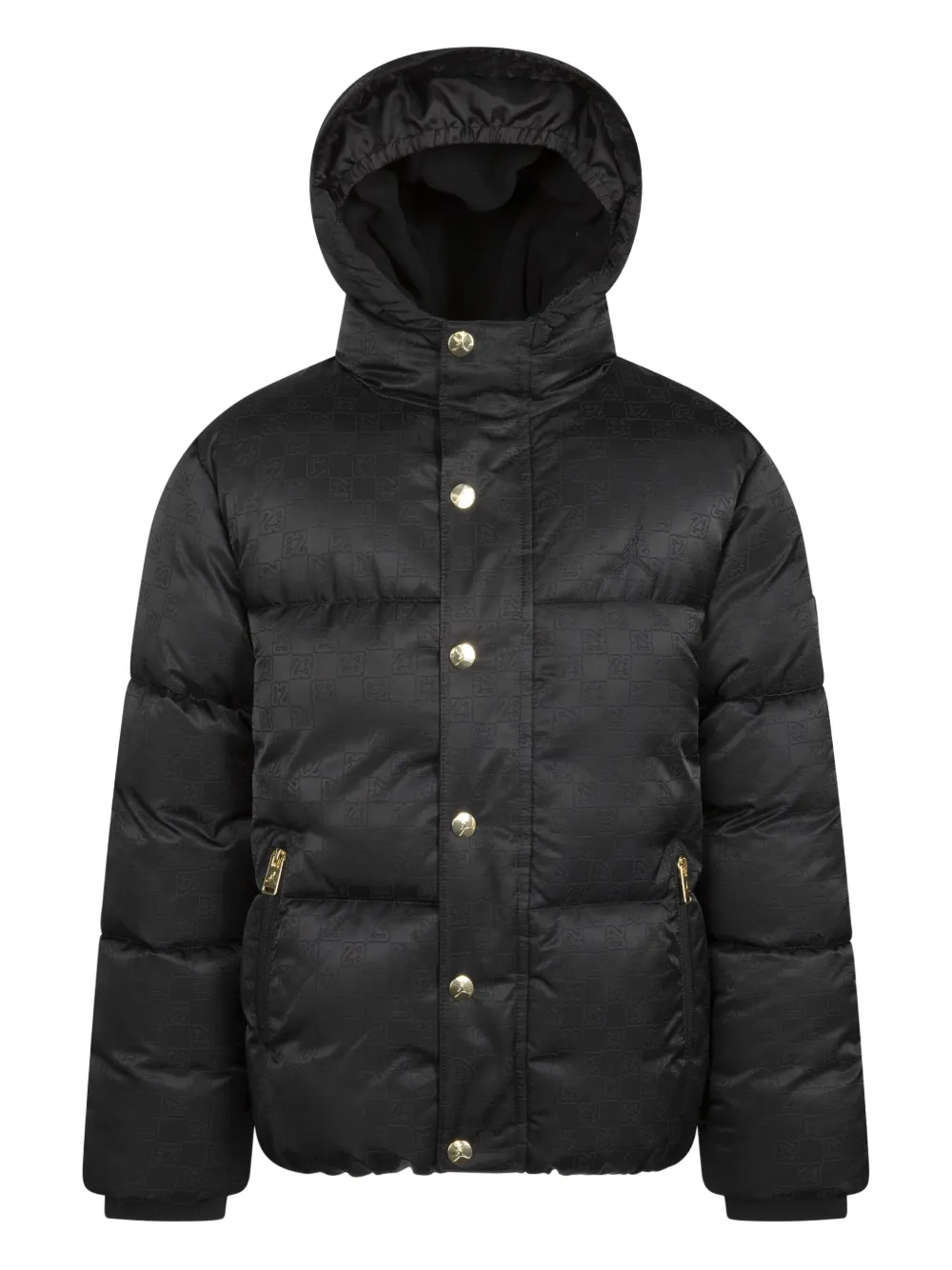 Jordan Kids フーデッド パデッドジャケット - ブラック Jordan Kids フーデッド パデッドジャケット - ブラック