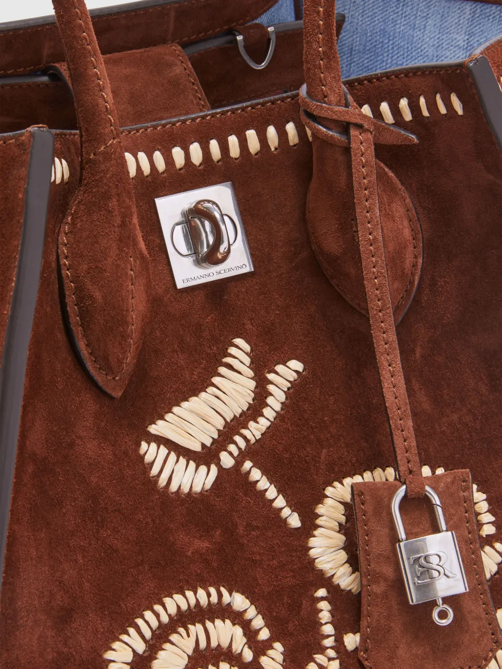 Ermanno Scervino Meggie shopper Bruin