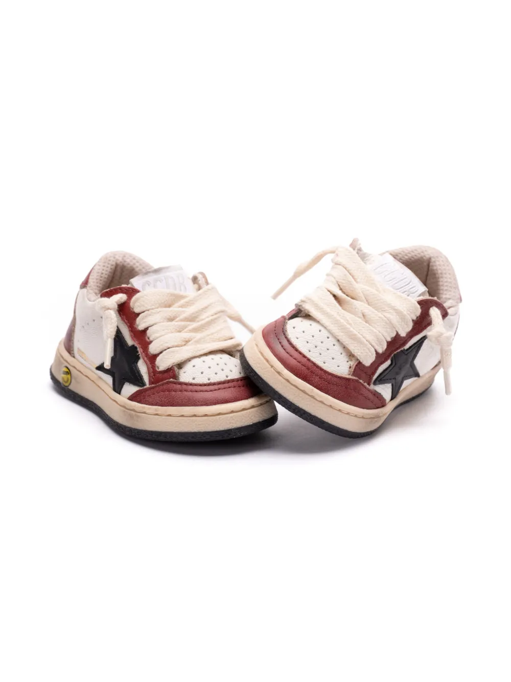 Golden Goose Kids Ball Star sneakers White