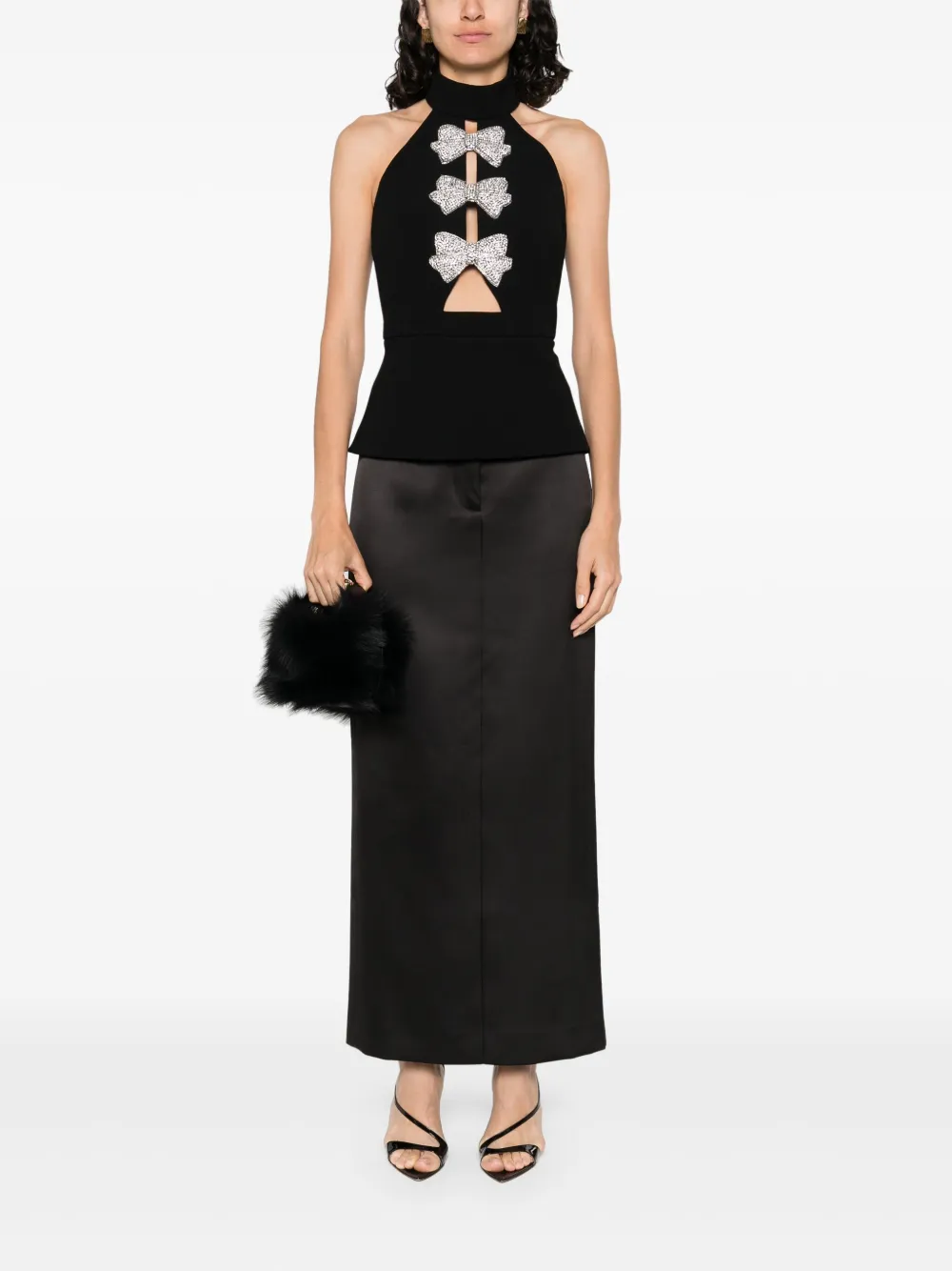 Rebecca Vallance Lita top - Zwart