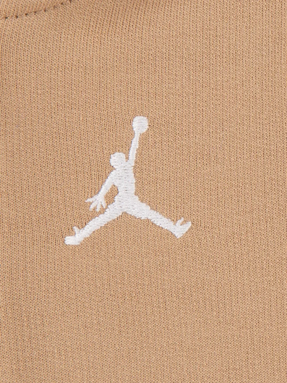 Jordan Kids Romper met geborduurd logo Beige