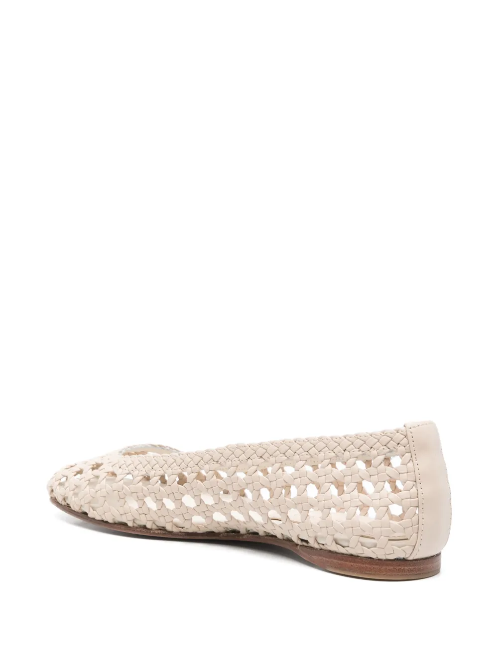 Paloma Barceló Shell ballet flats Neutrals