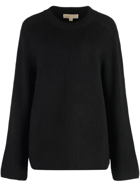 Michael Kors ribbed-knit merino sweater