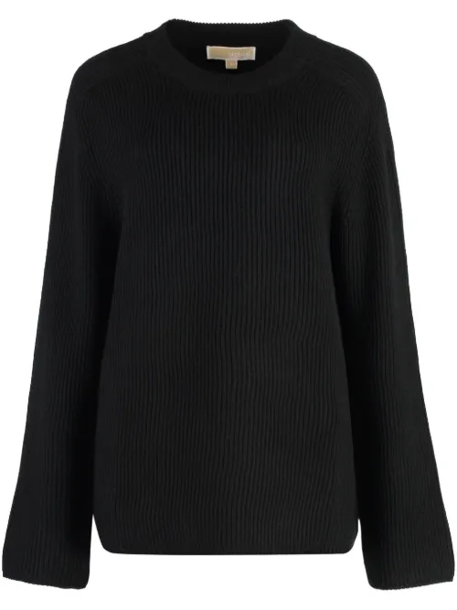 Pull nervuré en laine mérinos - Michael Kors - Modalova