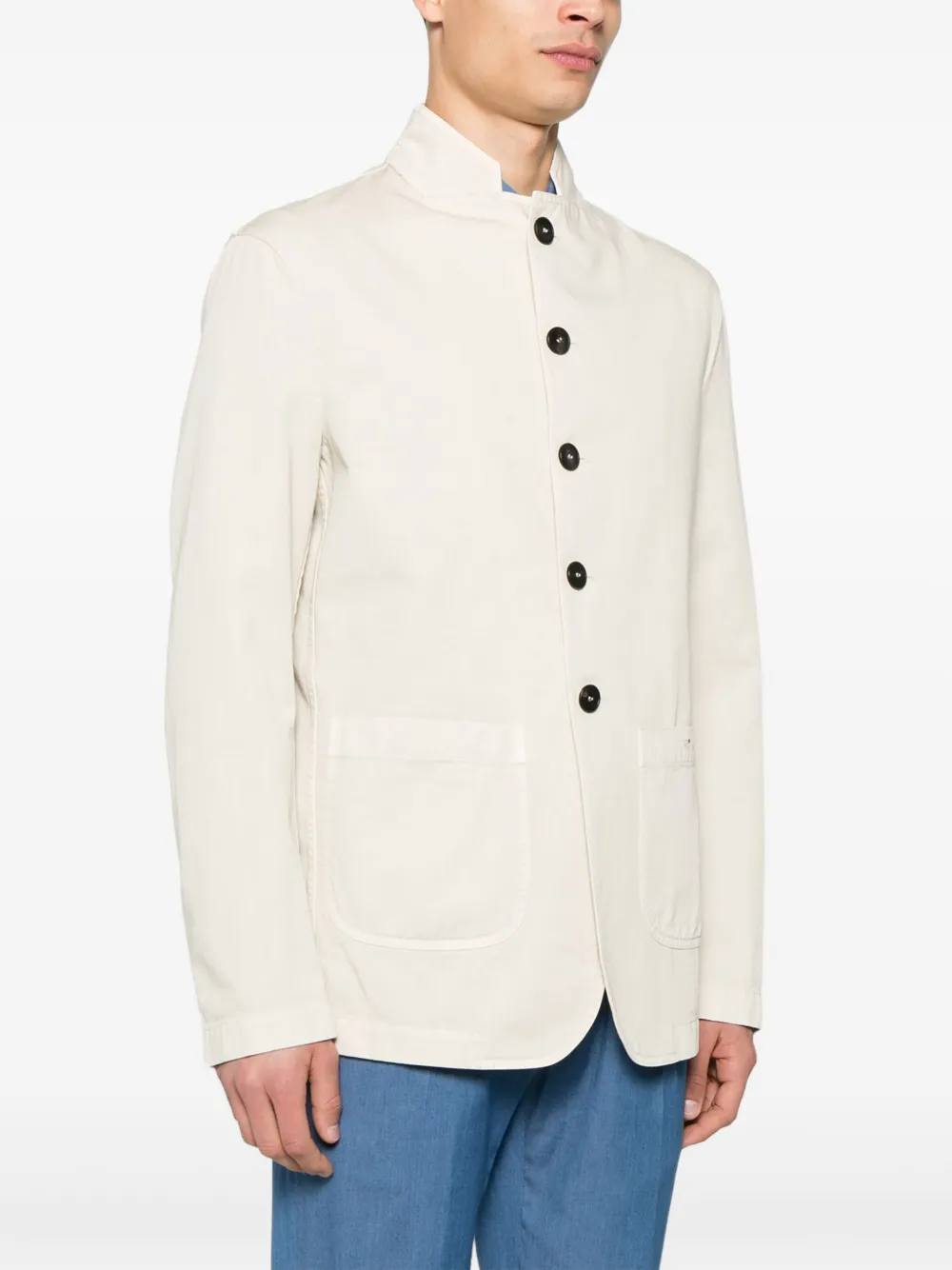 Kiton Jack van biologisch katoen Beige