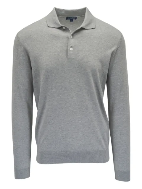 Peter Millar قميص بولو بأكمام طويلة
