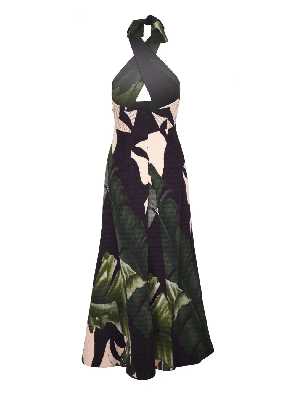 Johanna Ortiz floral maxi dress - Zwart