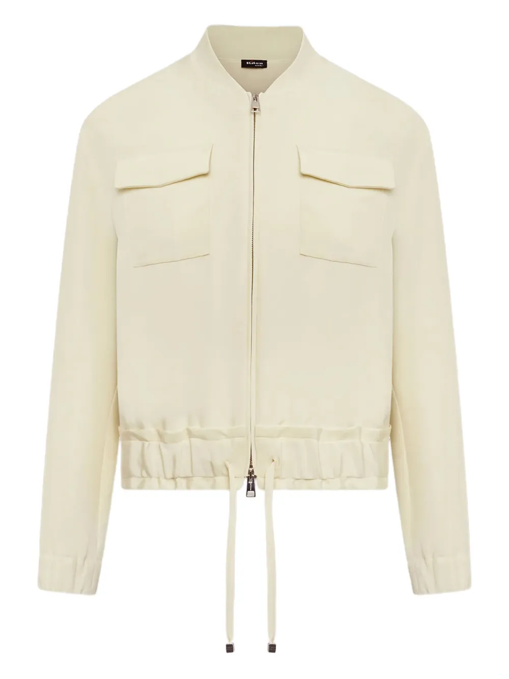Kiton veste à poches à lien de resserrage | jaune | Image 1