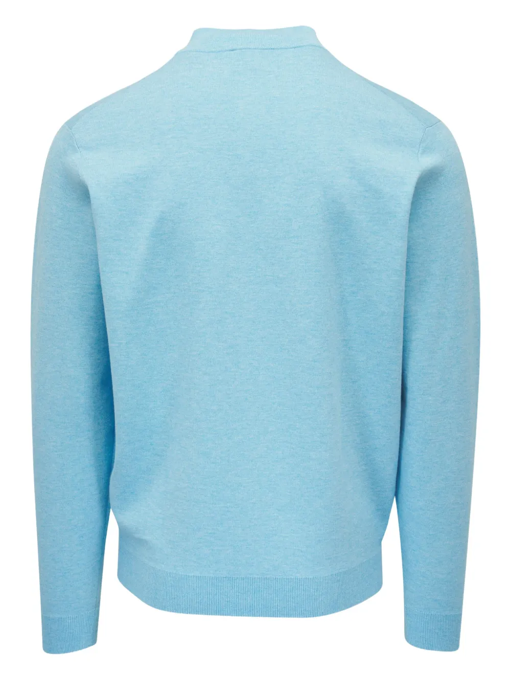 Peter Millar Trui met halve rits Blauw