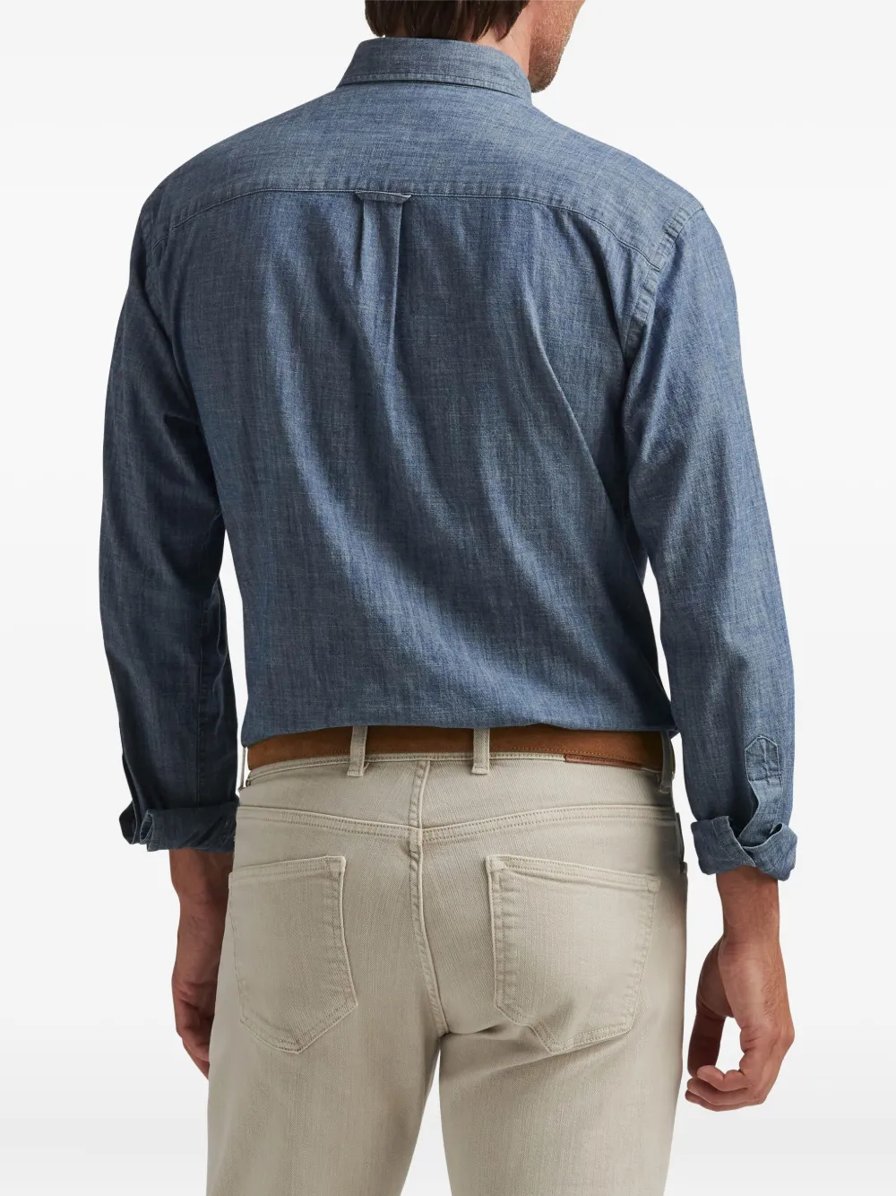 Peter Millar Button-down overhemd Blauw