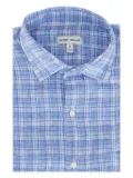 Peter Millar checked button-up shirt - Blue