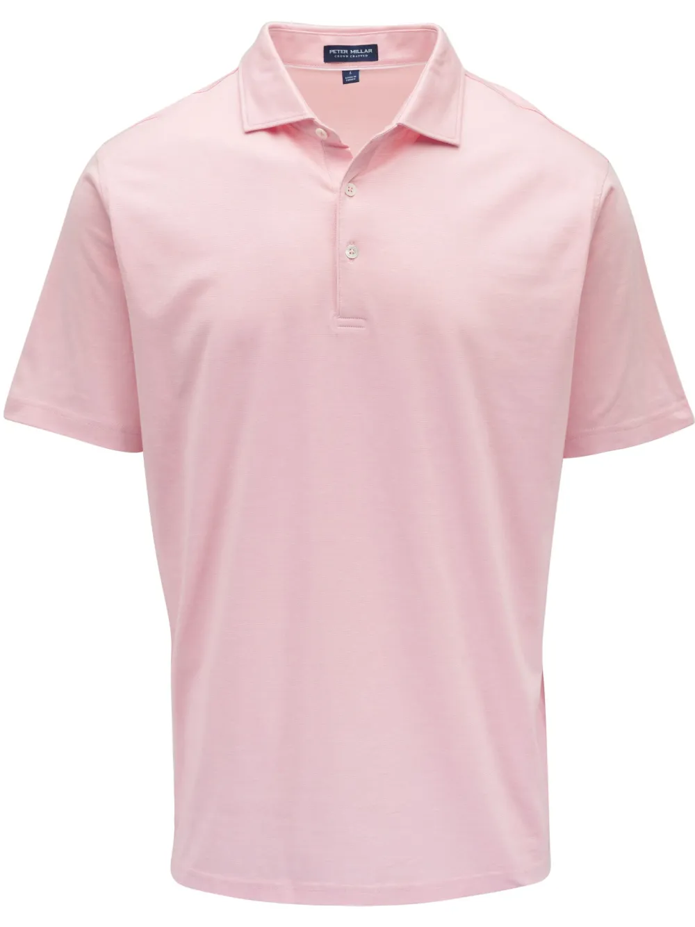Peter Millar playera tipo polo con botones | rosado | Image 1