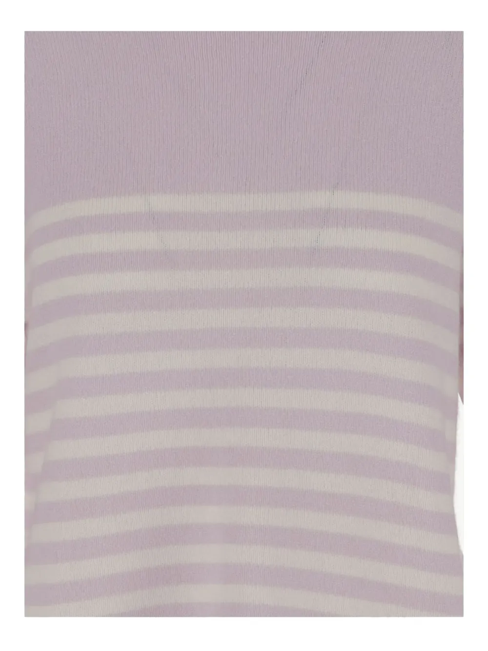 Bruno Manetti Cashmere Sweater With All-over Striped Pattern In Purple